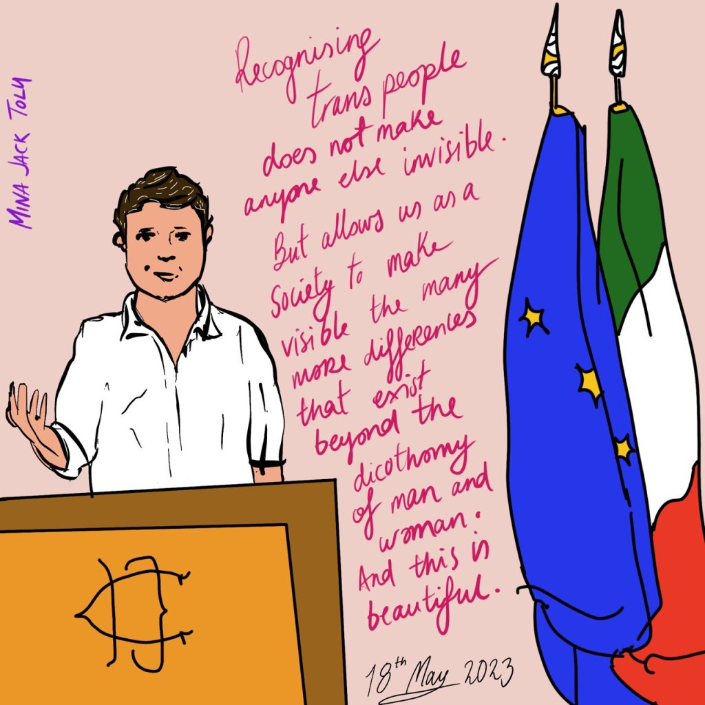 IDAHOT 2023: Speaking at Montecitorio